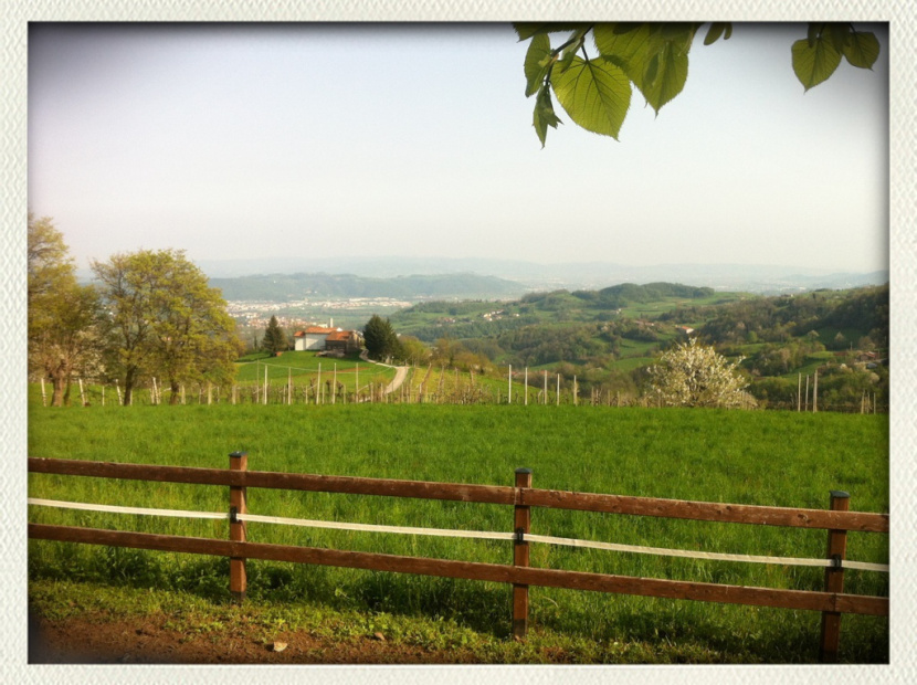 Paesaggio da Brogliano, a Vicenza